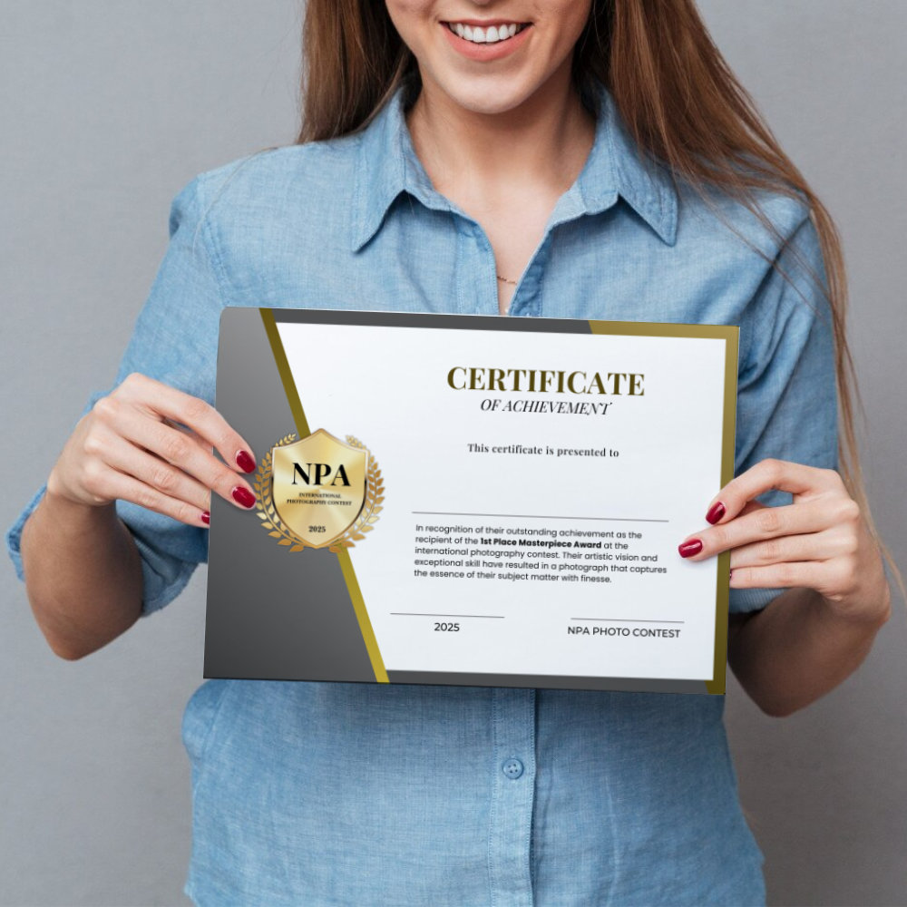Diploma Newbornphotoawards 2025 Masterpiece Certificate